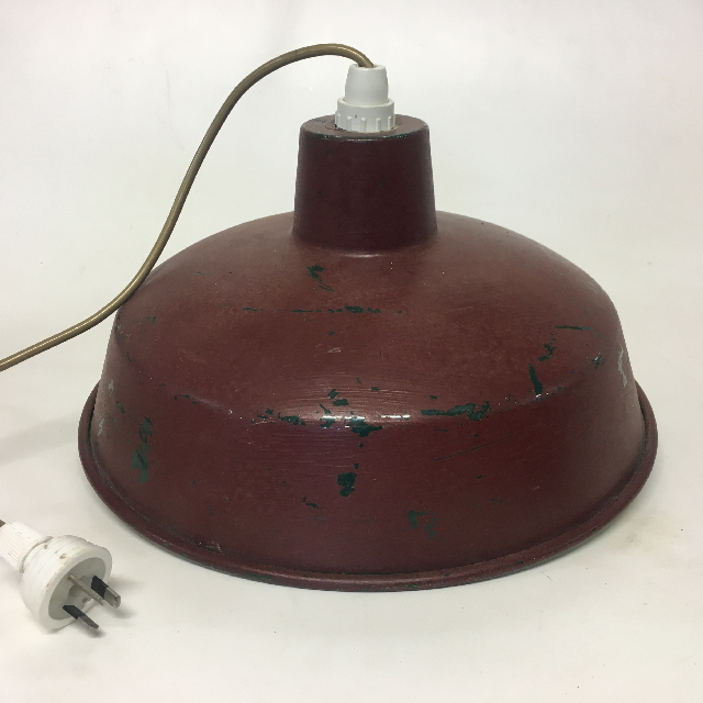 LAMPSHADE, Hanging Light - Rusted (White Under)